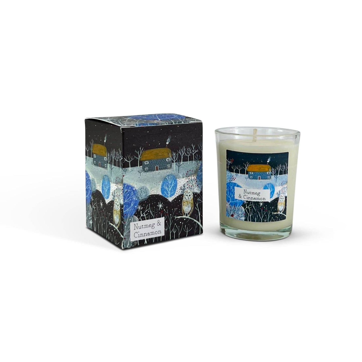 9cl Scented Votive Candle | Winter Range | Nutmeg & Cinnamon