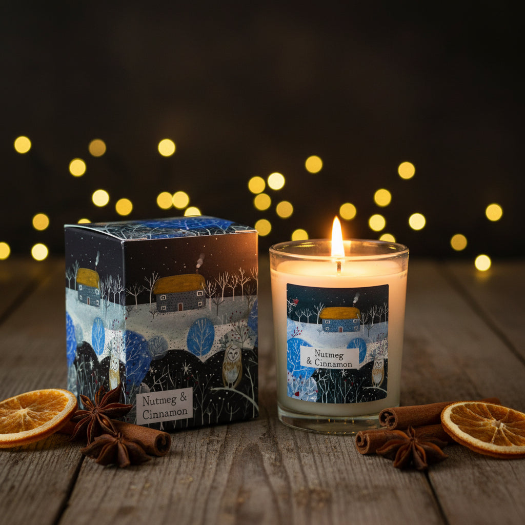 Nutmeg & Cinnamon Votive Candle