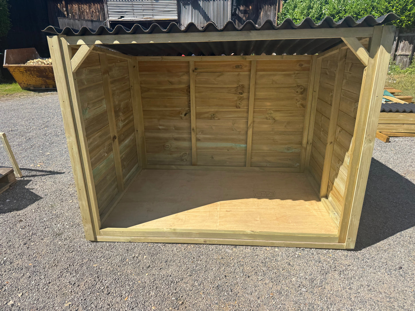 Premium Timber Log Store