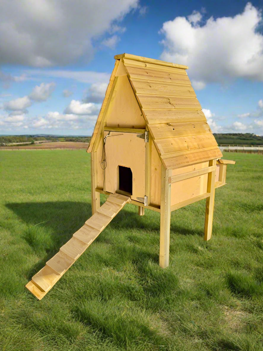 6 Bird Raised Chicken House | 3ft x 3ft