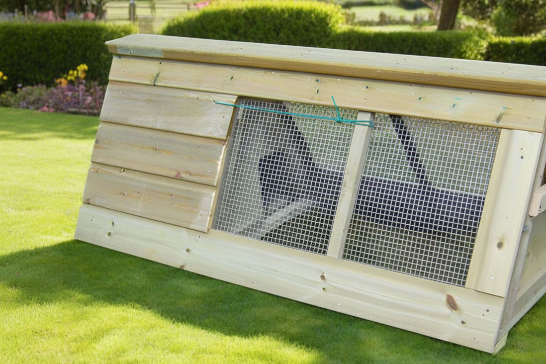 Bantam Ark | 5ft x 2ft | With Run | UK Handmade | FSC Timber