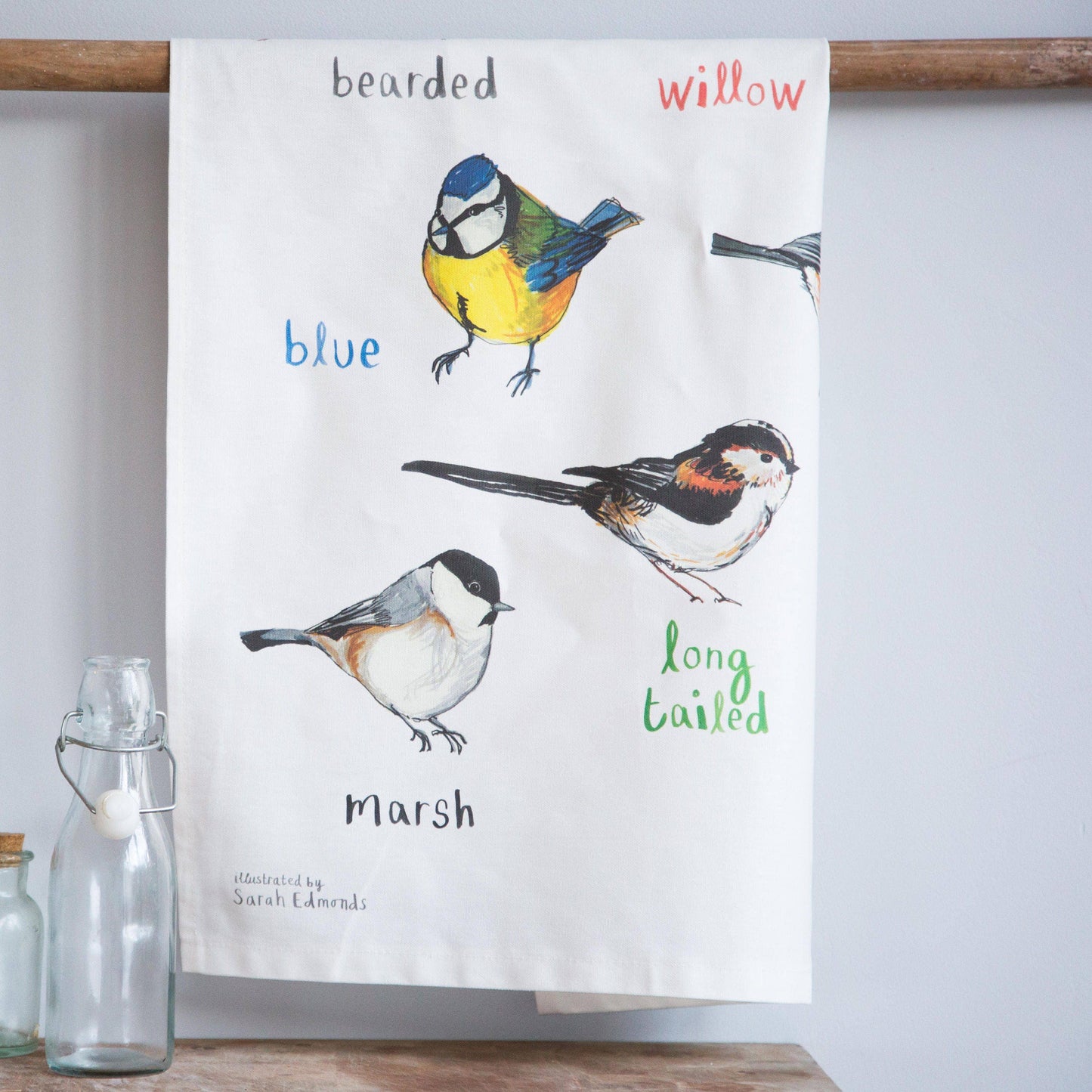 Bird Cotton Tea Towel