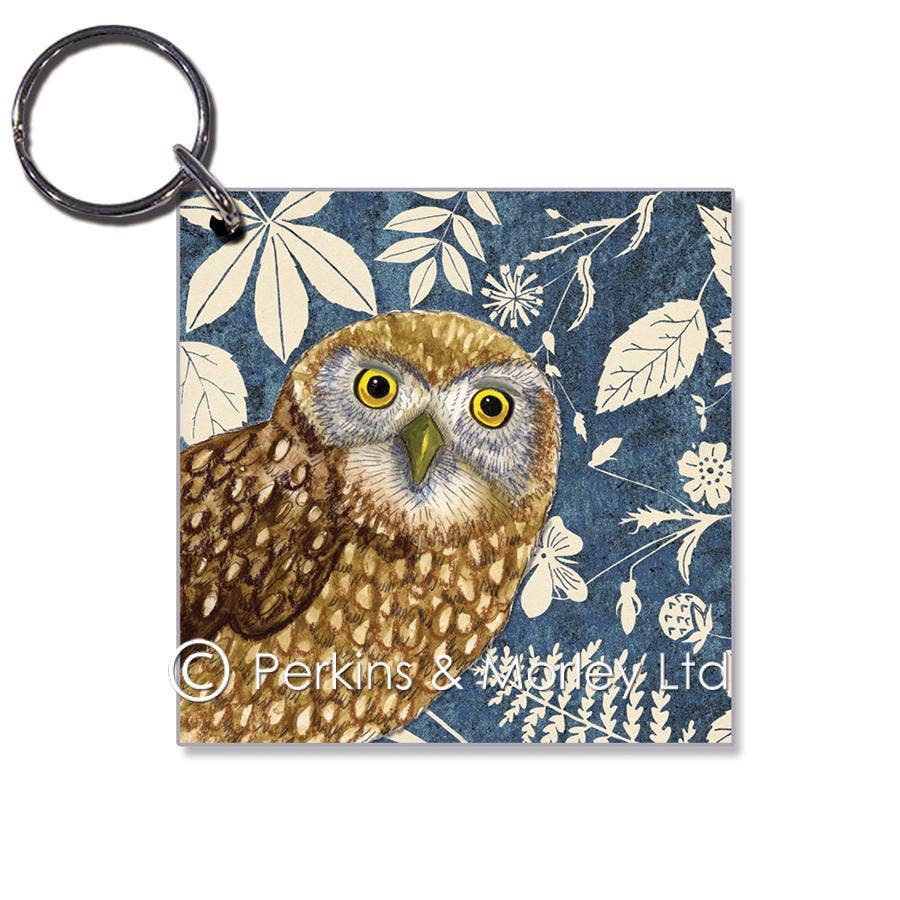 Wildwood little owl keyring