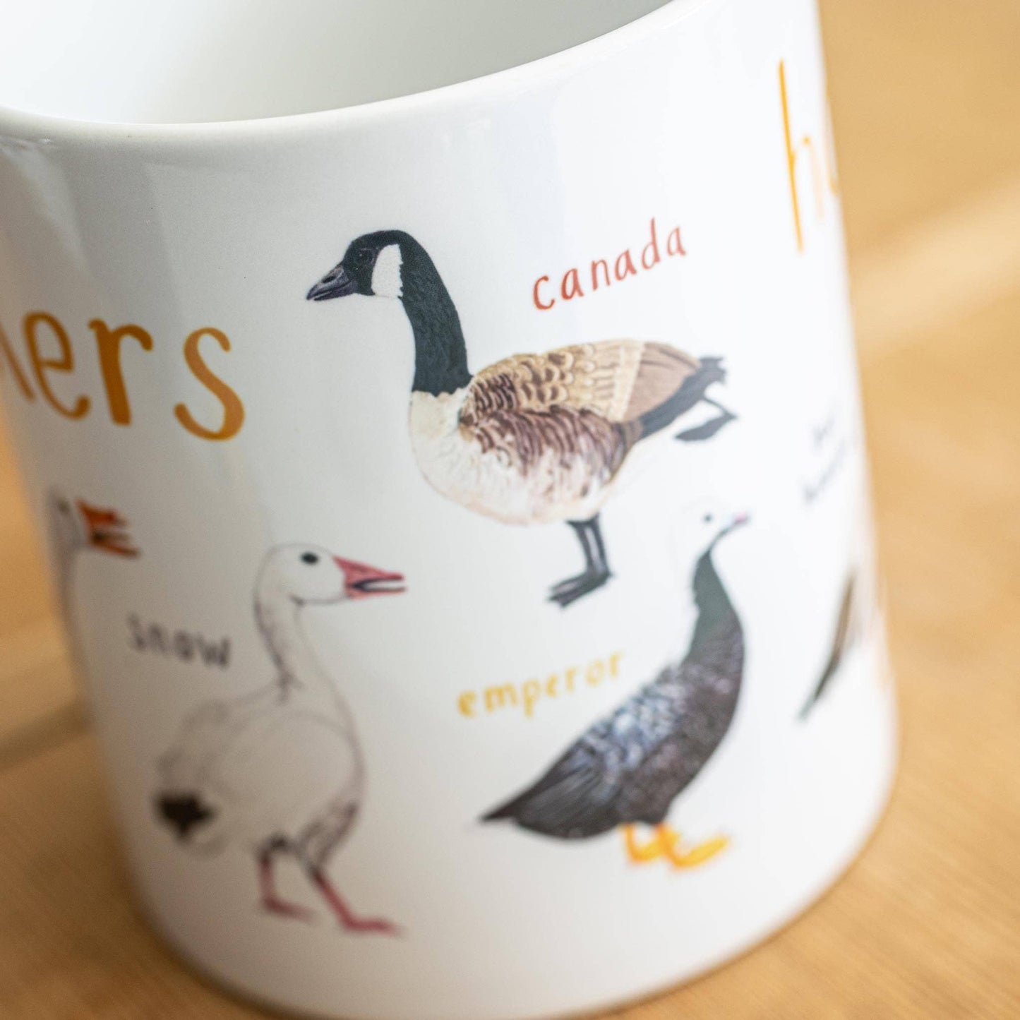 Honkers Ceramic Bird Pun Mug
