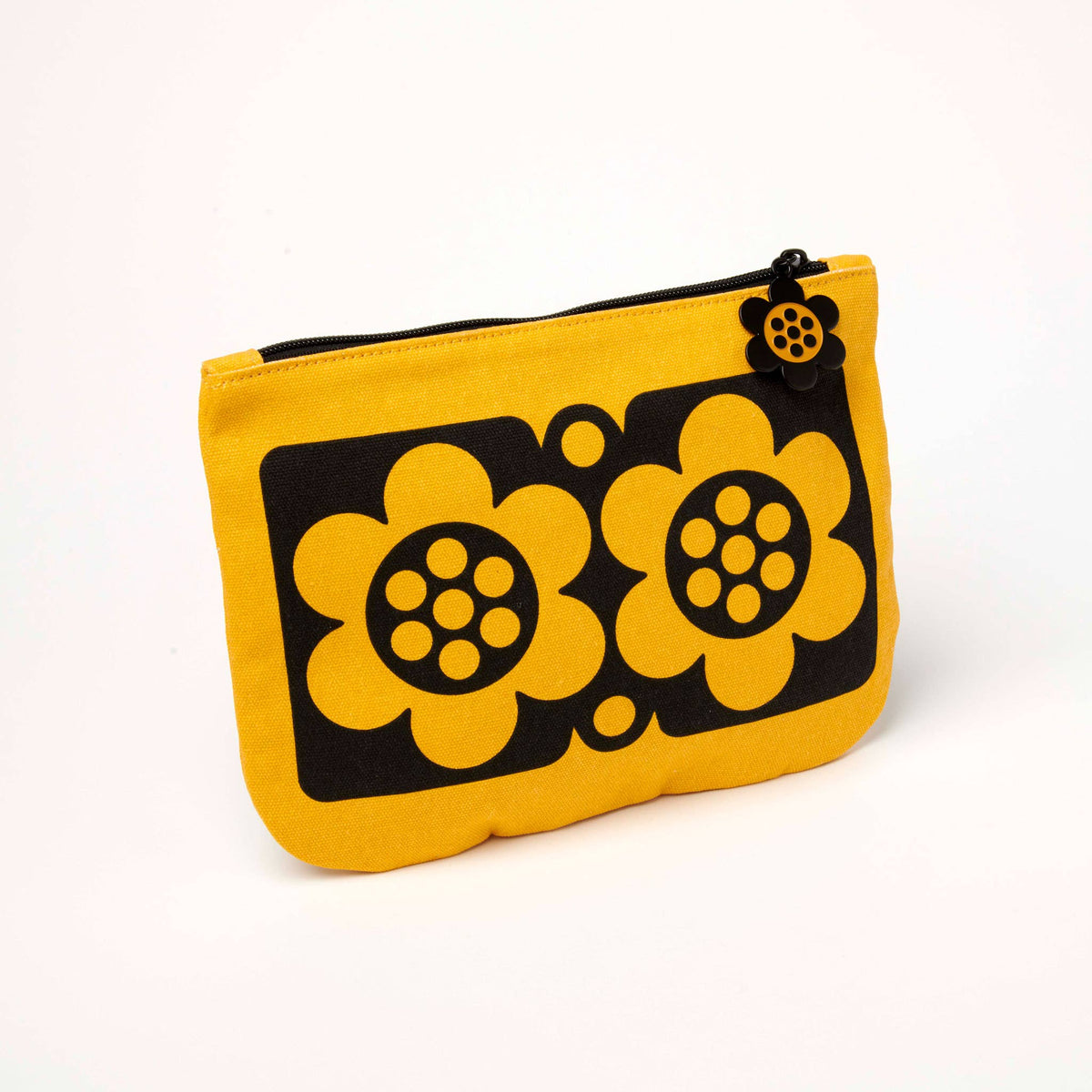 Hornsea Geo Flower Pouch | 100% Cotton