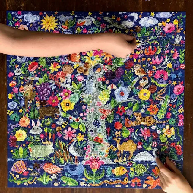Eeboo | The Little Tree 1000 Pc Sq Puzzle