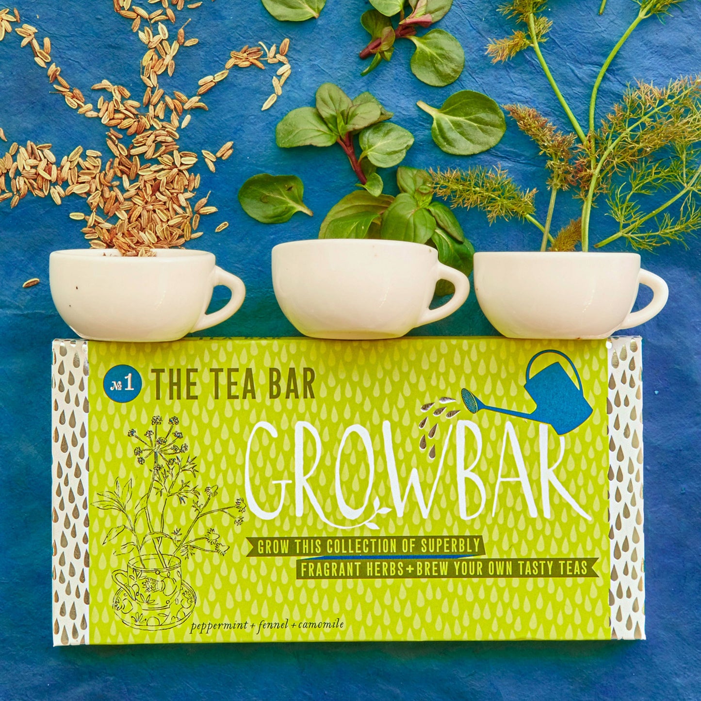 The Tea Growbar | Seed Collection | Ready to Grow | Just Add Water