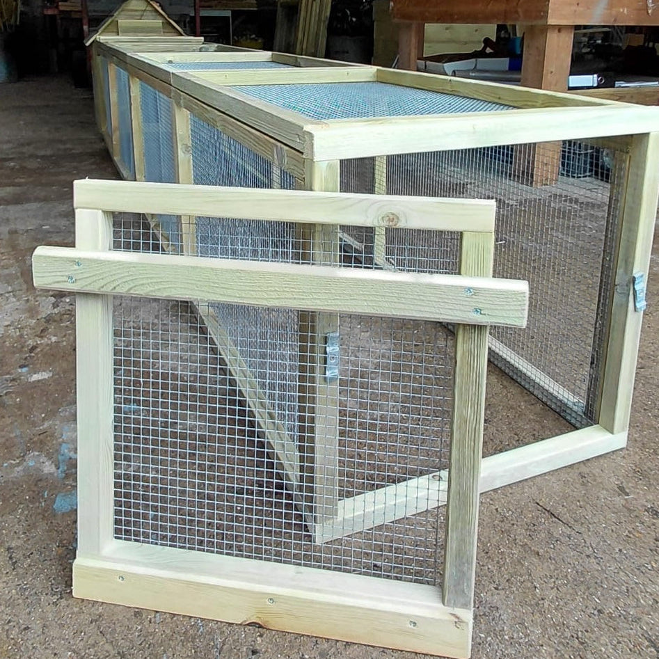 Handmade Chicken House with 12ft Walk-In Run | FSC Timber | Vyse Arks