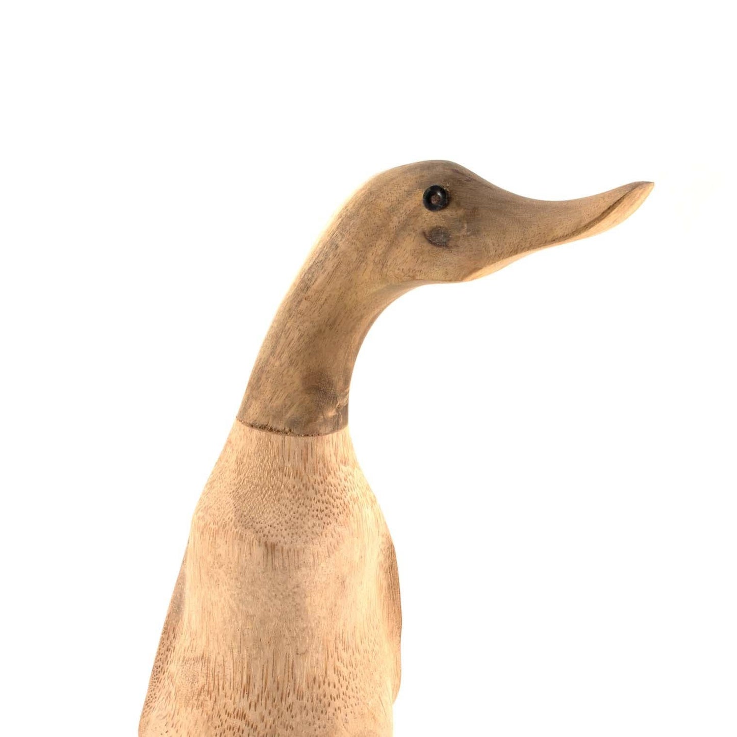 Natural Bamboo Root Duck with Boots