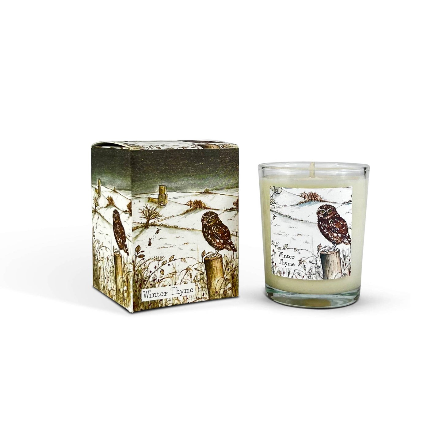 9cl Scented Votive Candle | Wildlife Range | Winter Thyme