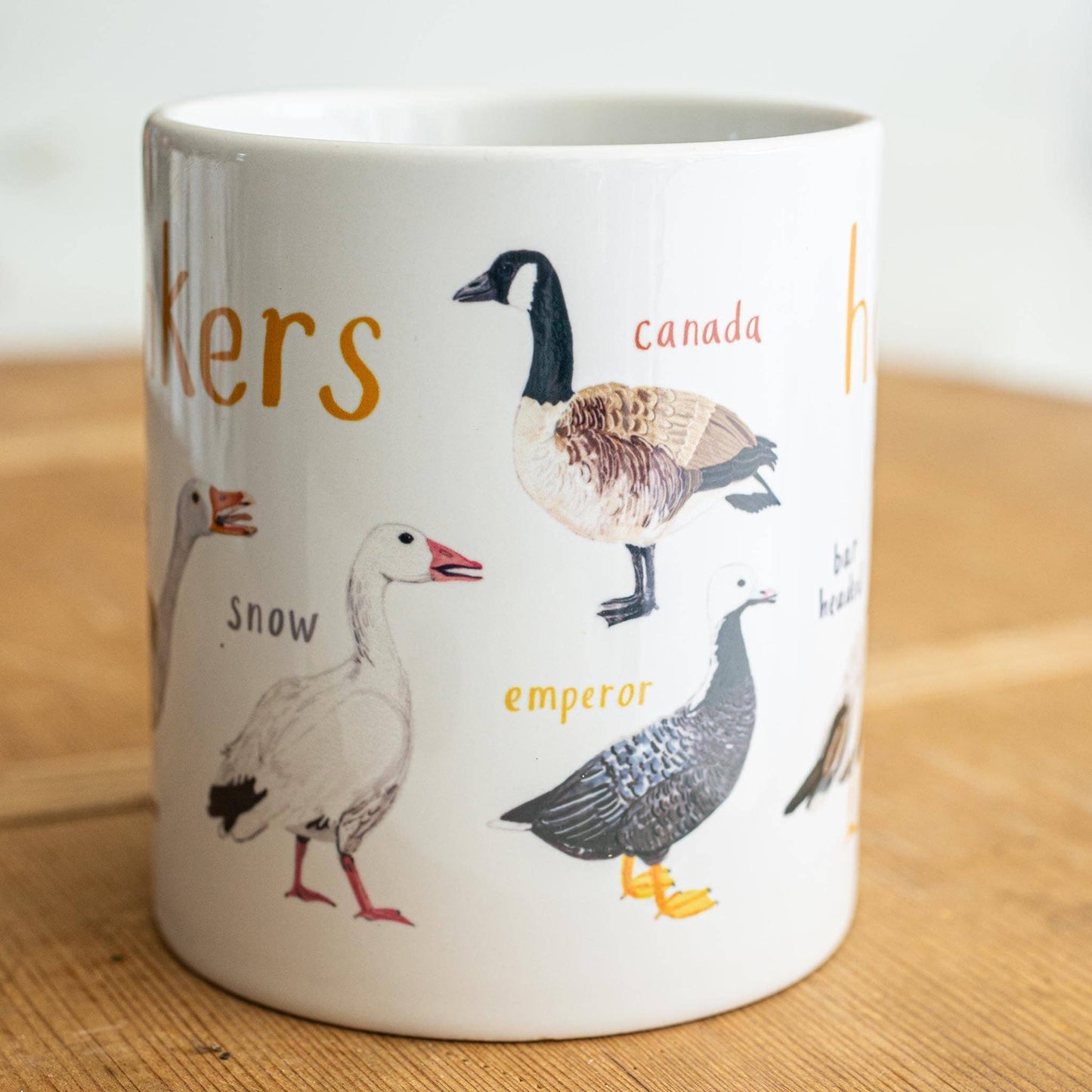 Honkers Ceramic Bird Pun Mug