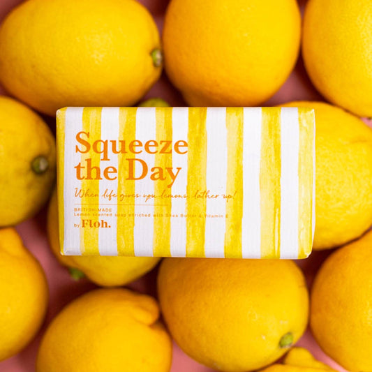Squeeze the Day Soap | Soap Bar Enriched with Shea butter | Toasted Crumpet