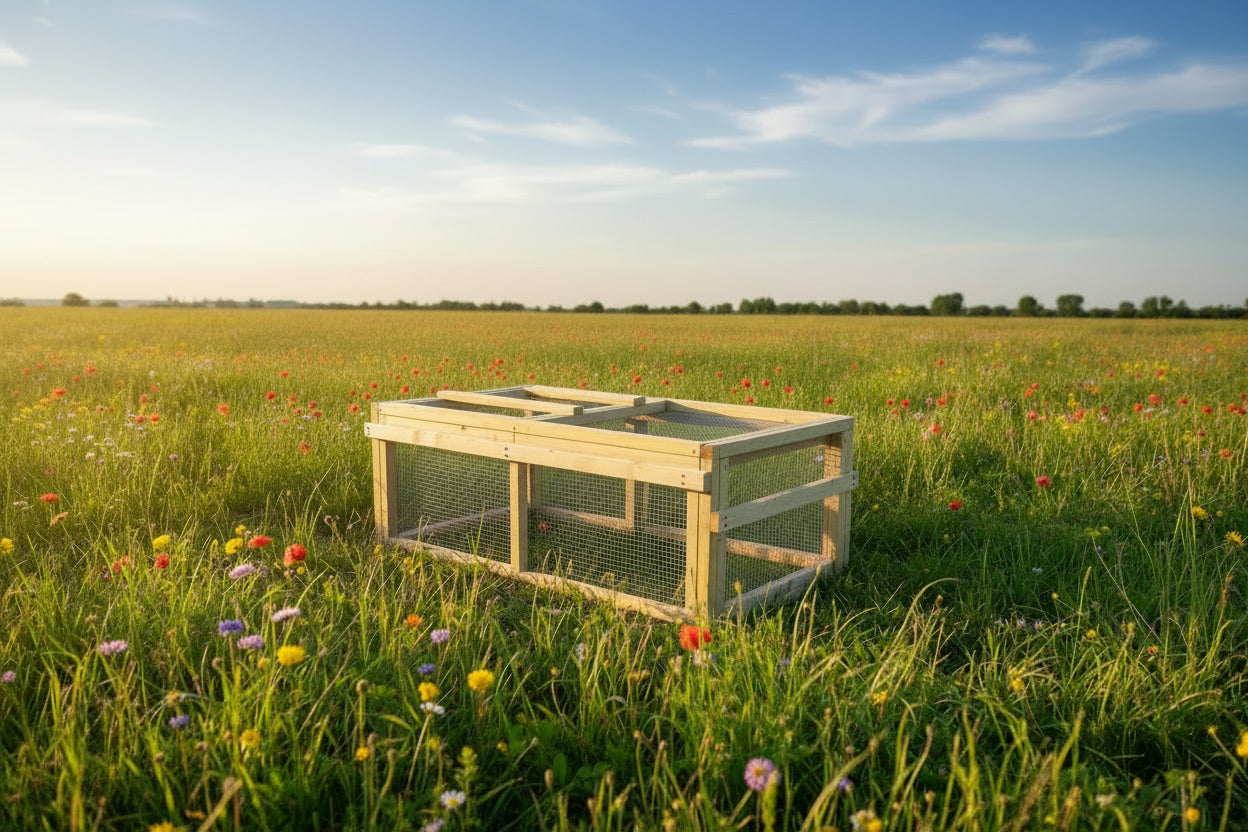 Broody Chicken Coop | With 3ft Run