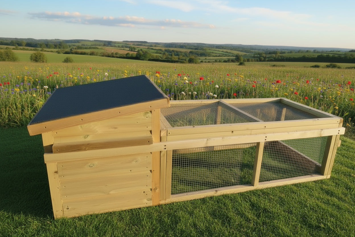 Broody Chicken Coop | With 3ft Run