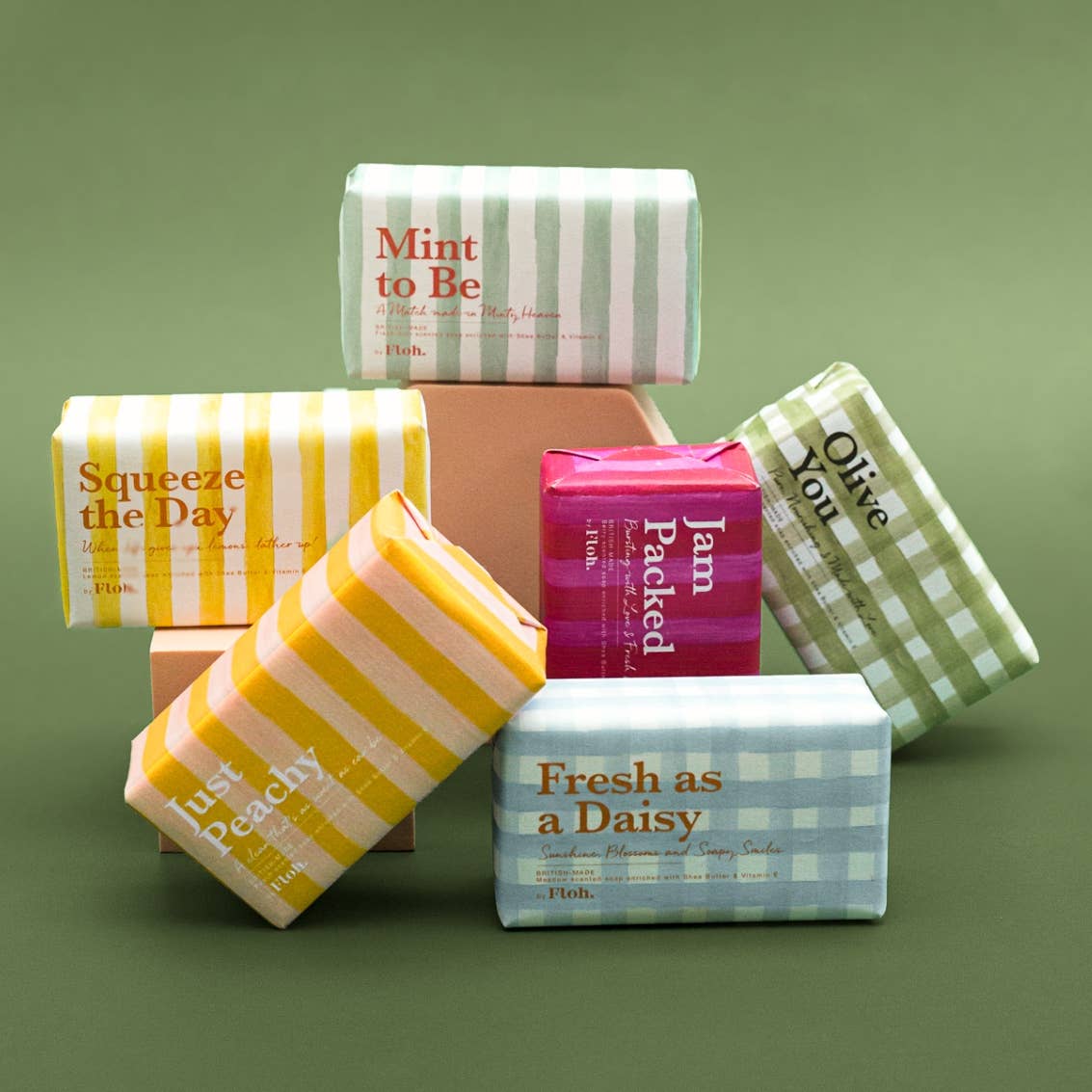 Olive You Soap | Luxury 190g Soap Bar | Enriched with Shea butter