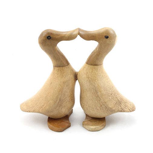 Kissing Bamboo Root Ducks