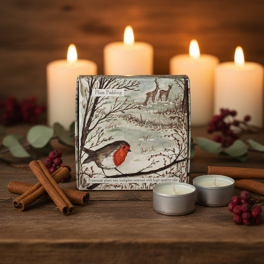 Wildlife Range  | 9 Scented Tealights | Robin Design