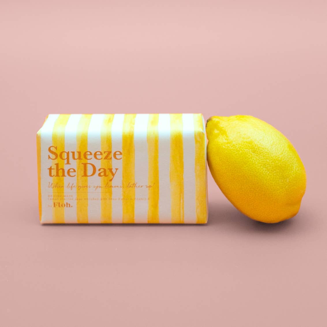 Squeeze the Day Soap | Soap Bar Enriched with Shea butter | Toasted Crumpet