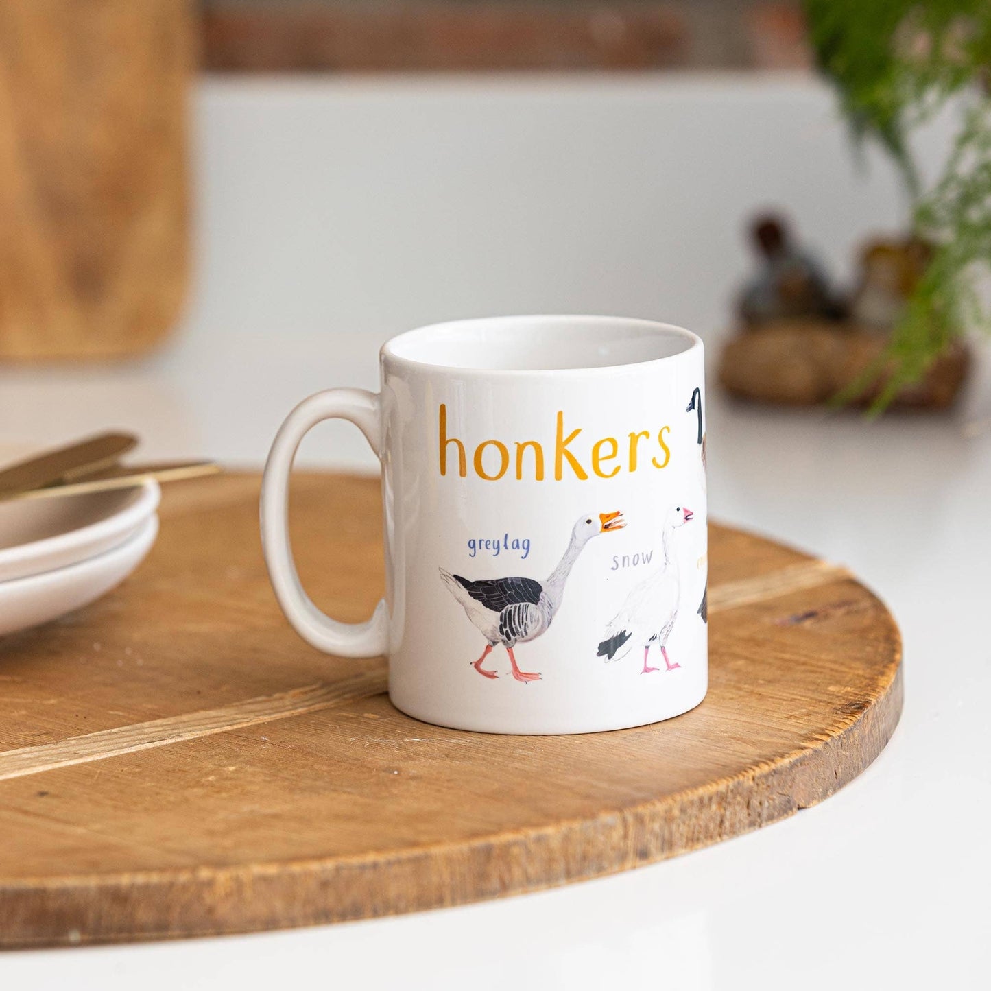 Honkers Ceramic Bird Pun Mug