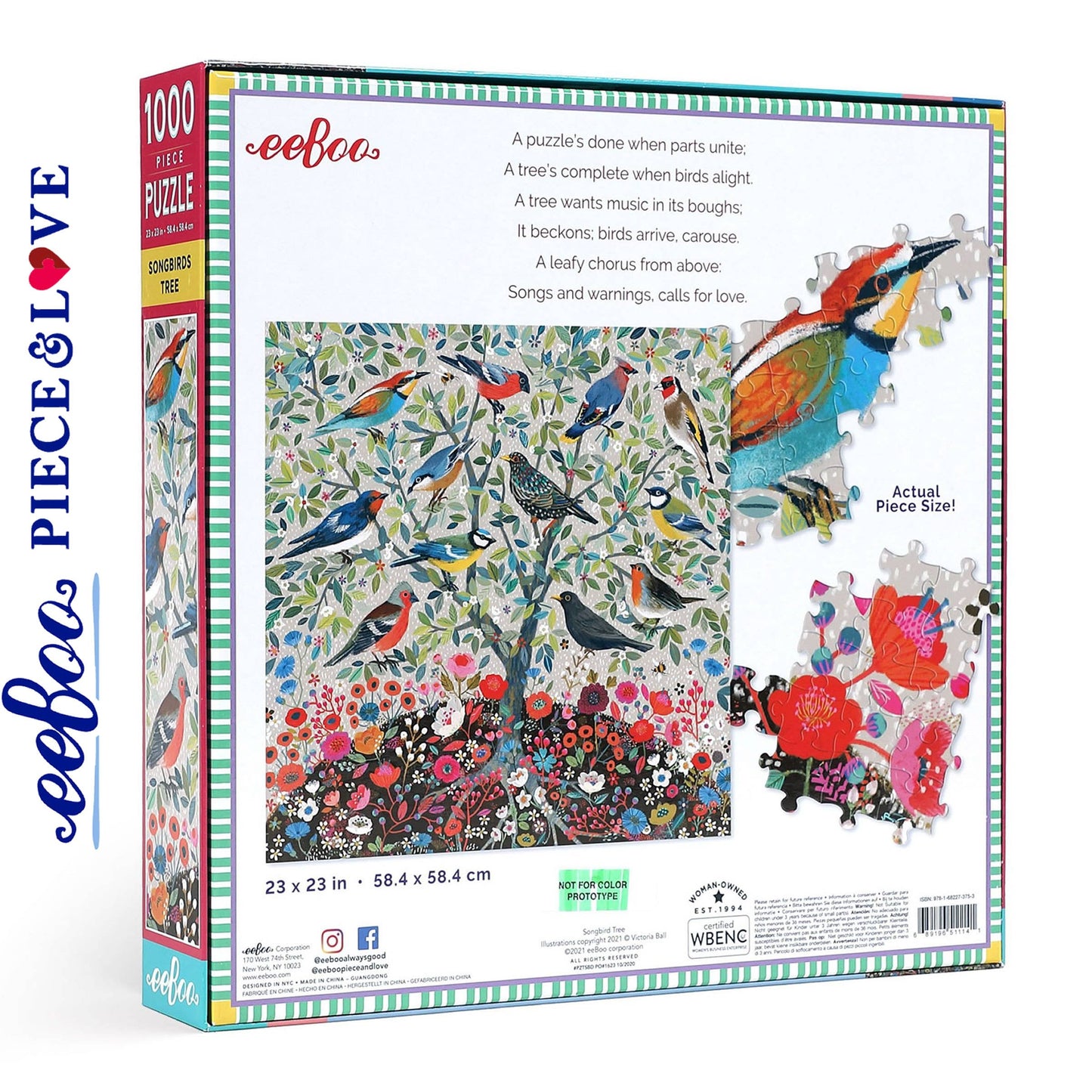 Songbirds Tree 1000pc Puzzle | PZTSBD