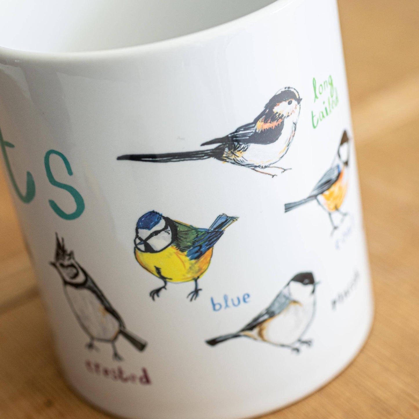 Tits Ceramic Bird Pun Mug