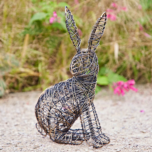 Hare Wire Garden Ornament