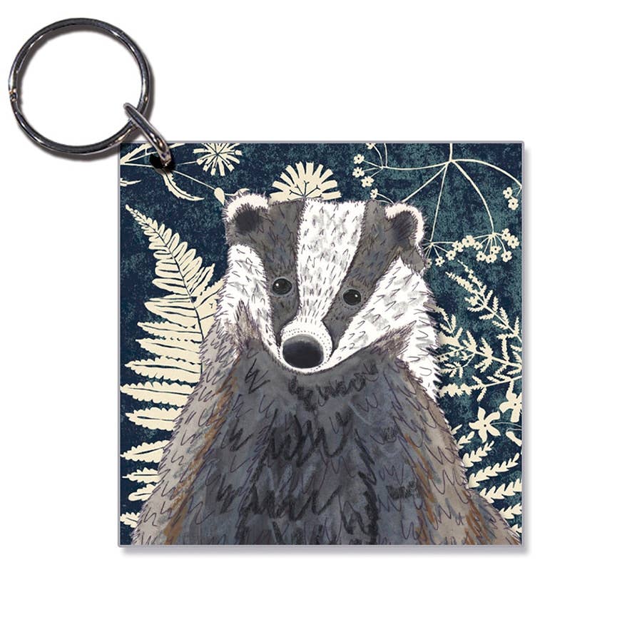 Badger Keyring