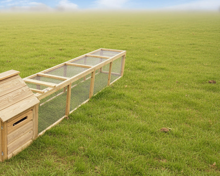 Handmade Chicken House with 12ft Walk-In Run | FSC Timber | Vyse Arks