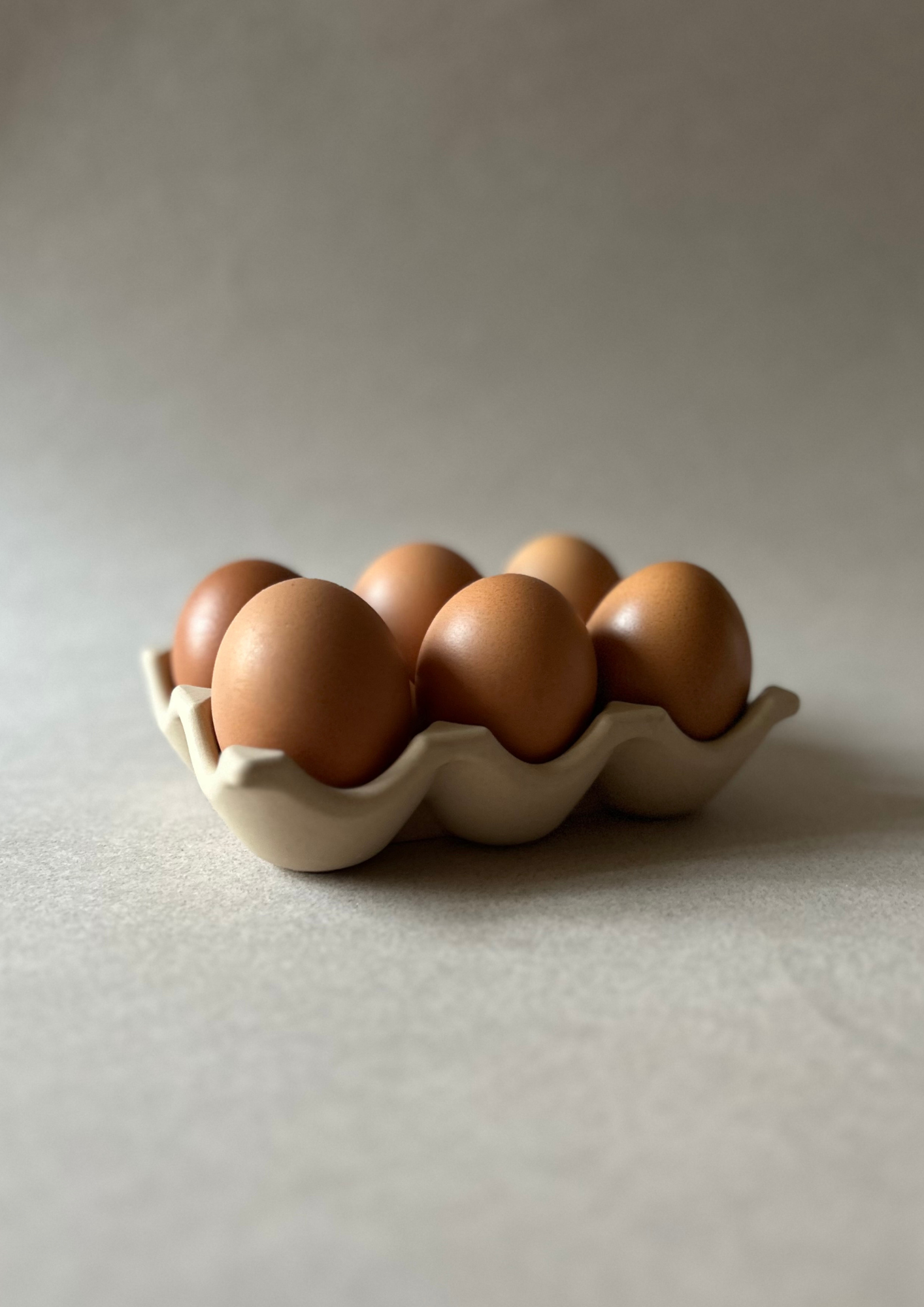Stoneware Kitchen Egg Tray |  Minimalist Home Decor