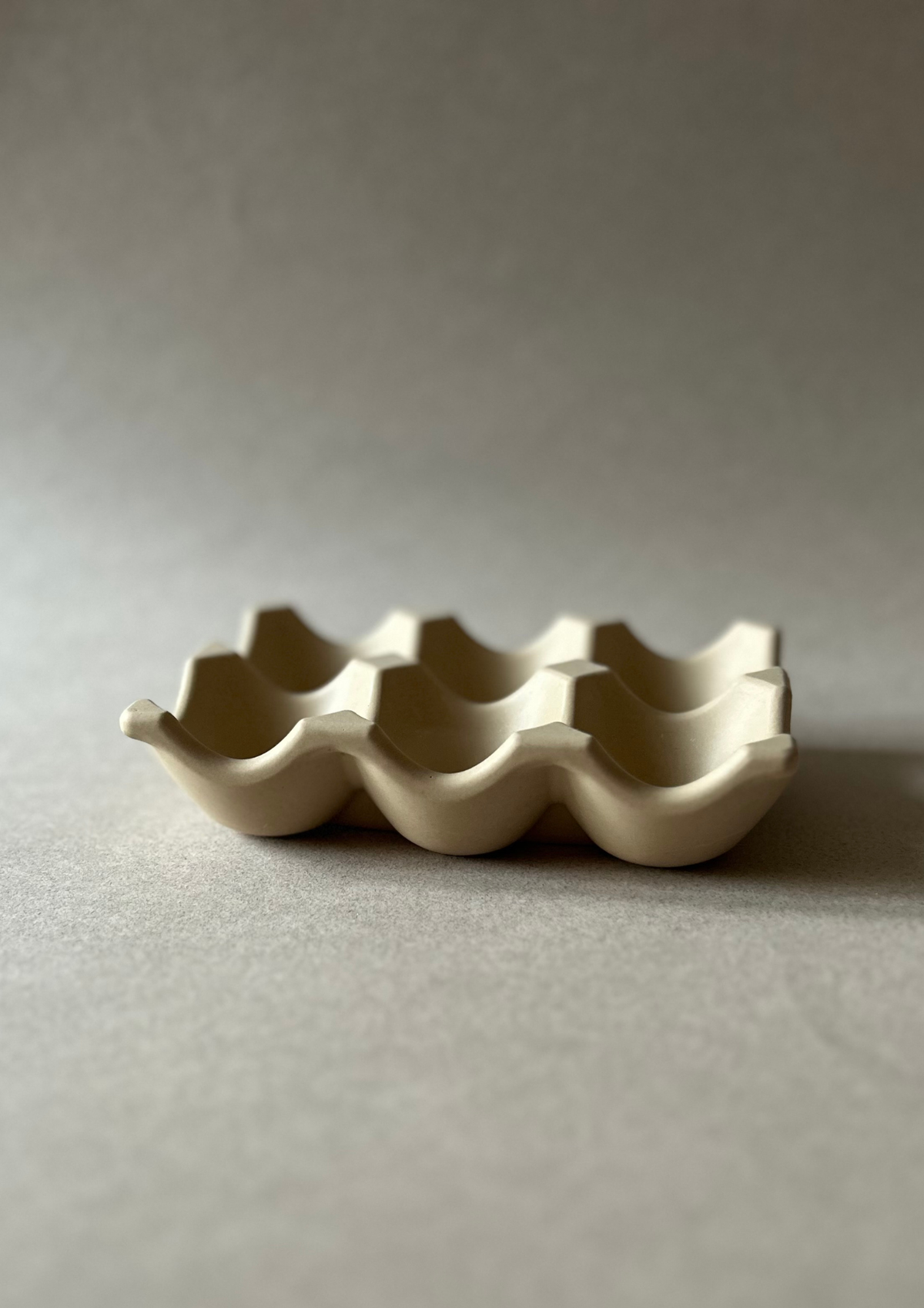 Stoneware Kitchen Egg Tray |  Minimalist Home Decor