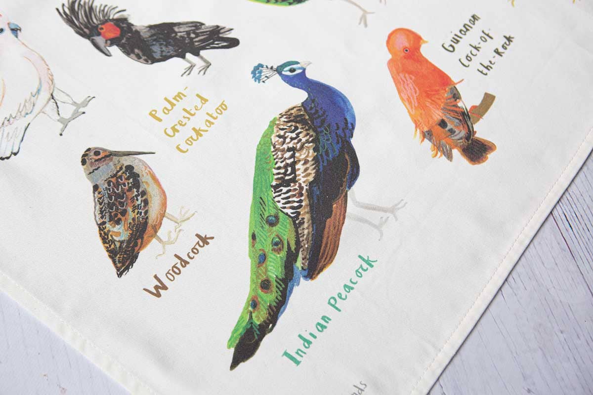 Cocks Bird Cotton Apron