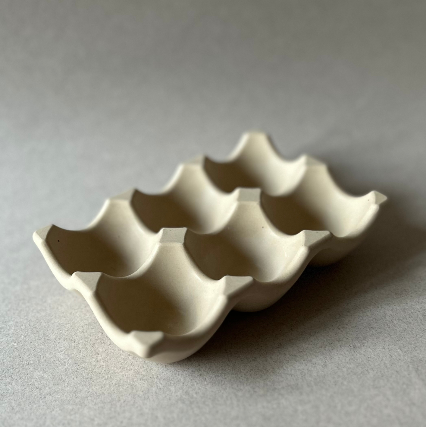 Stoneware Kitchen Egg Tray |  Minimalist Home Decor