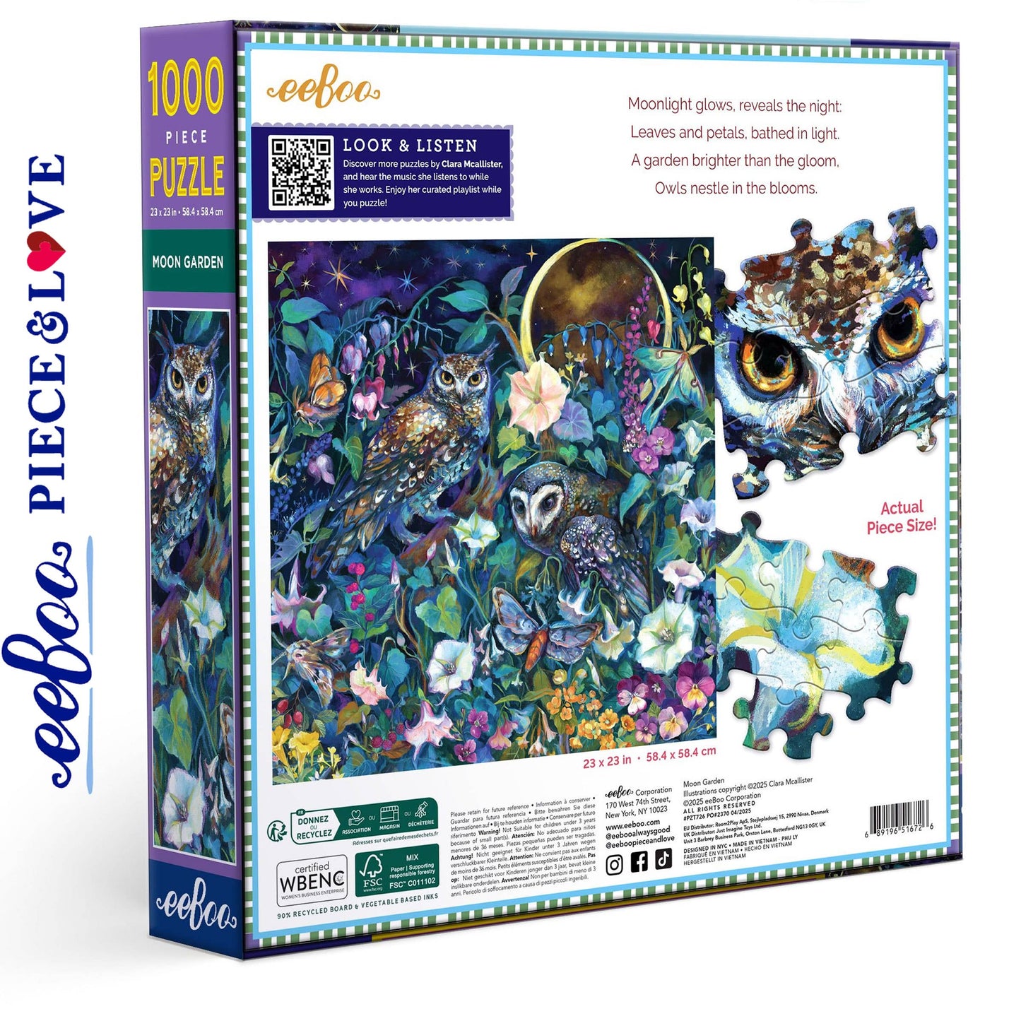 Moon Garden 1000pc Puzzle | PZT726