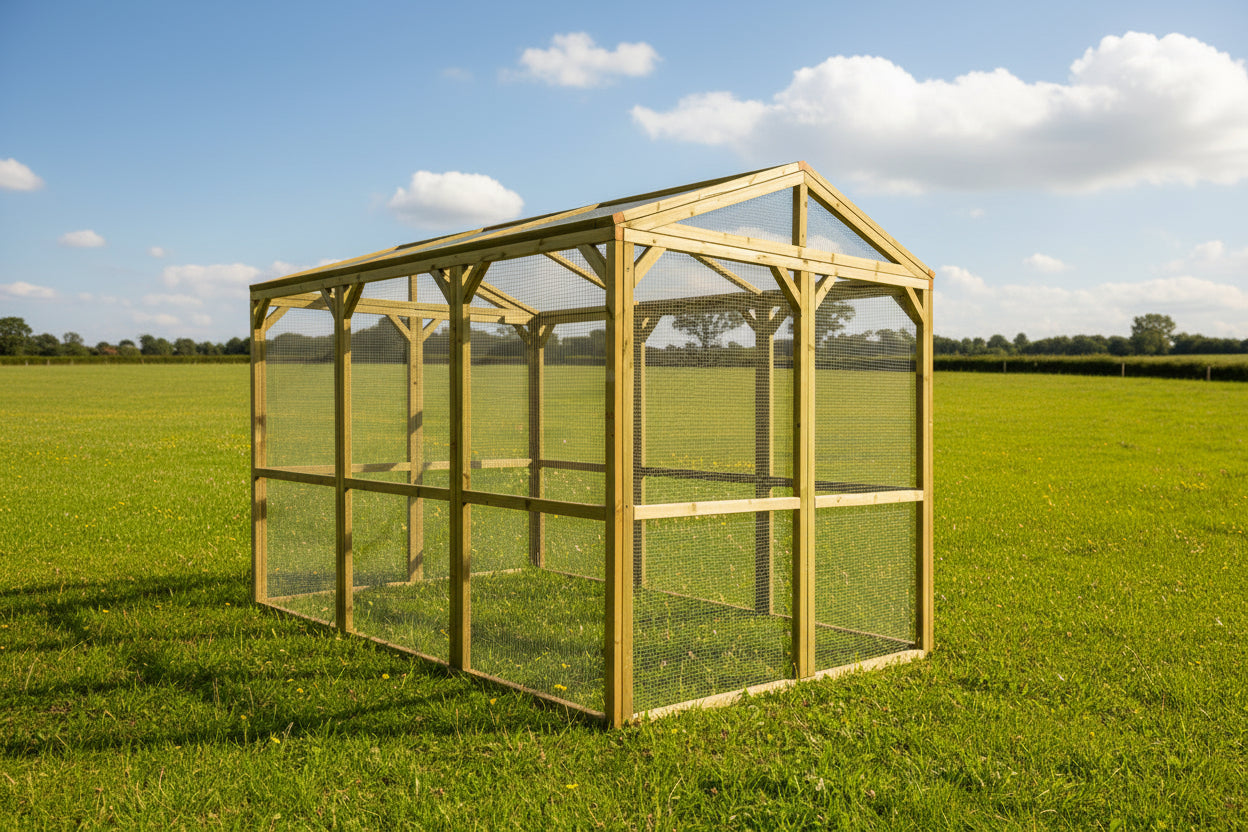 Aviary, Chicken Pen, Duck run, Pet enclosure. strong wire mesh. predator proof 
