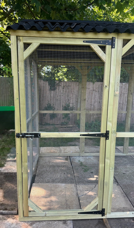 Door Panel for Enclosed Run | 19 Gauge Mesh