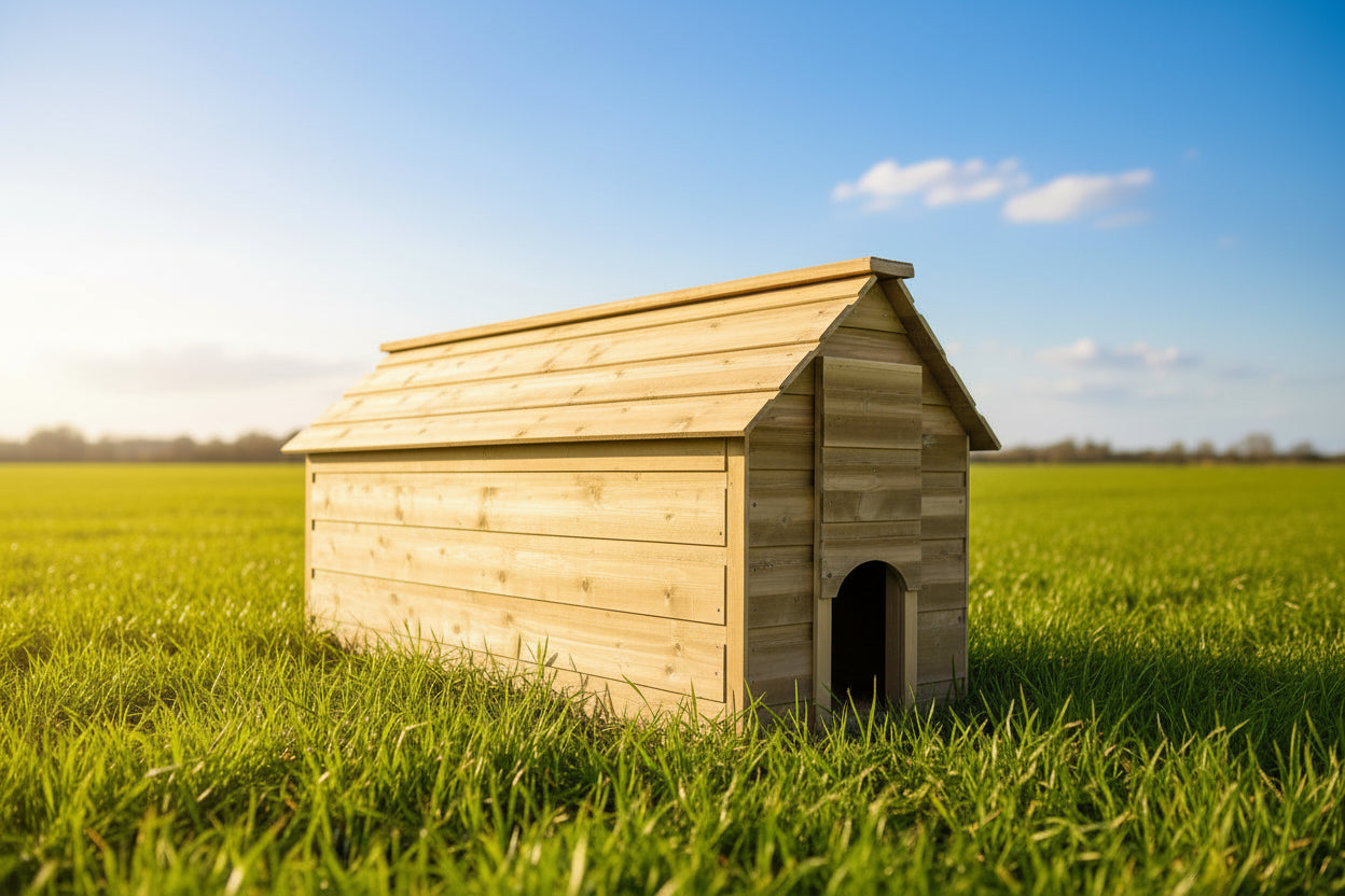 Duck House for 15 Birds | Vyse Arks Waterfowl House | UK Handmade | FSC Timber