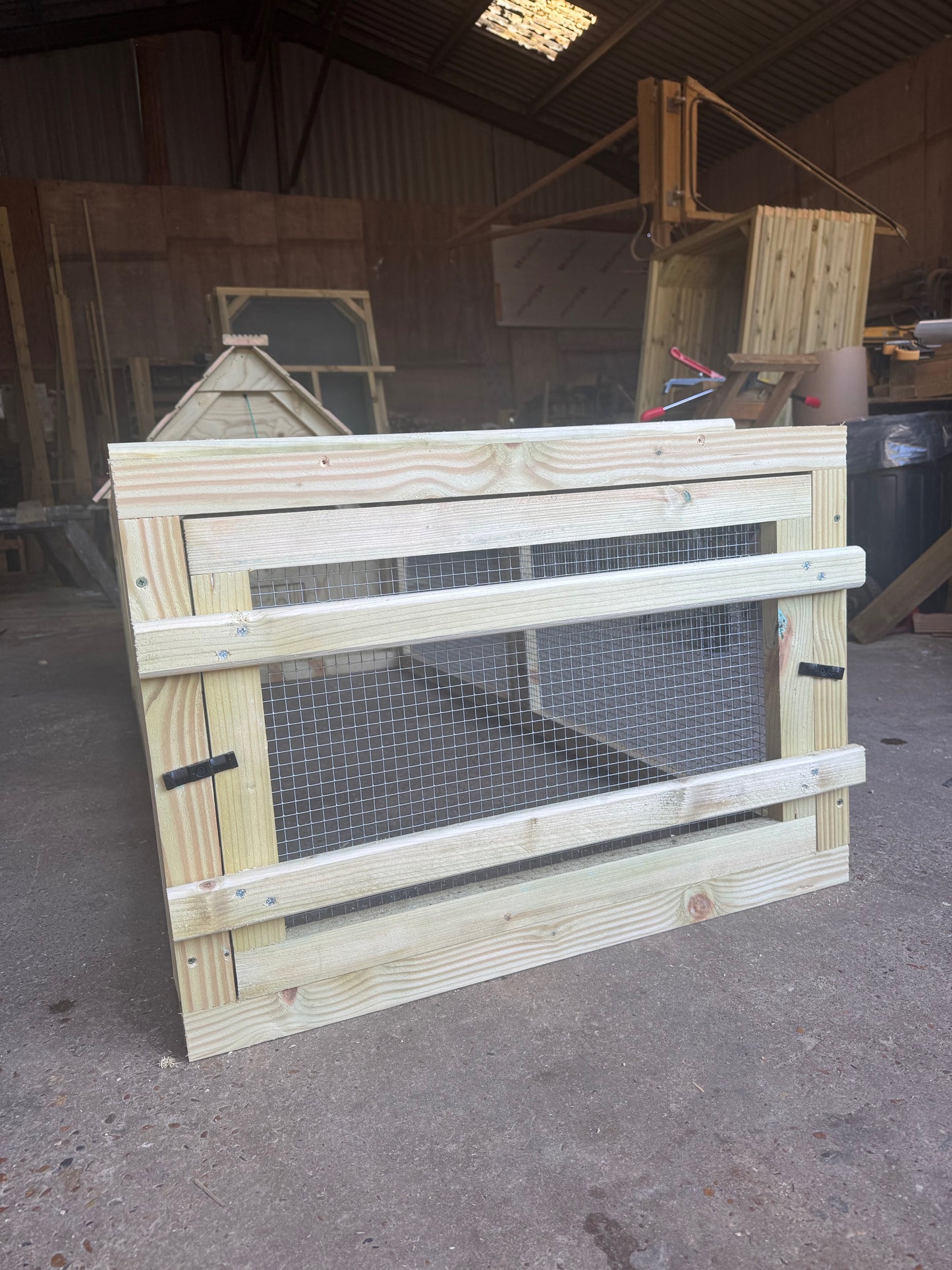 Vyse Arks Duck/Waterfowl House for up to 10 Birds | With 6ft Run