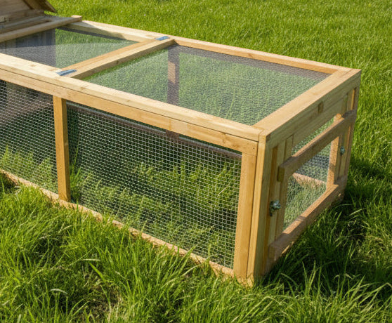 Duck House for 6 Birds with 6ft Run | Vyse Arks Duckbury | UK Handmade | FSC Timber