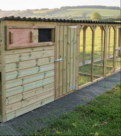 Handmade Duck & Goose House with Run | FSC Timber | Vyse Arks