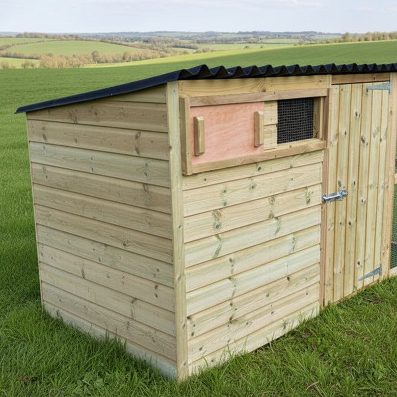 Handmade Duck & Goose House with Run | FSC Timber | Vyse Arks