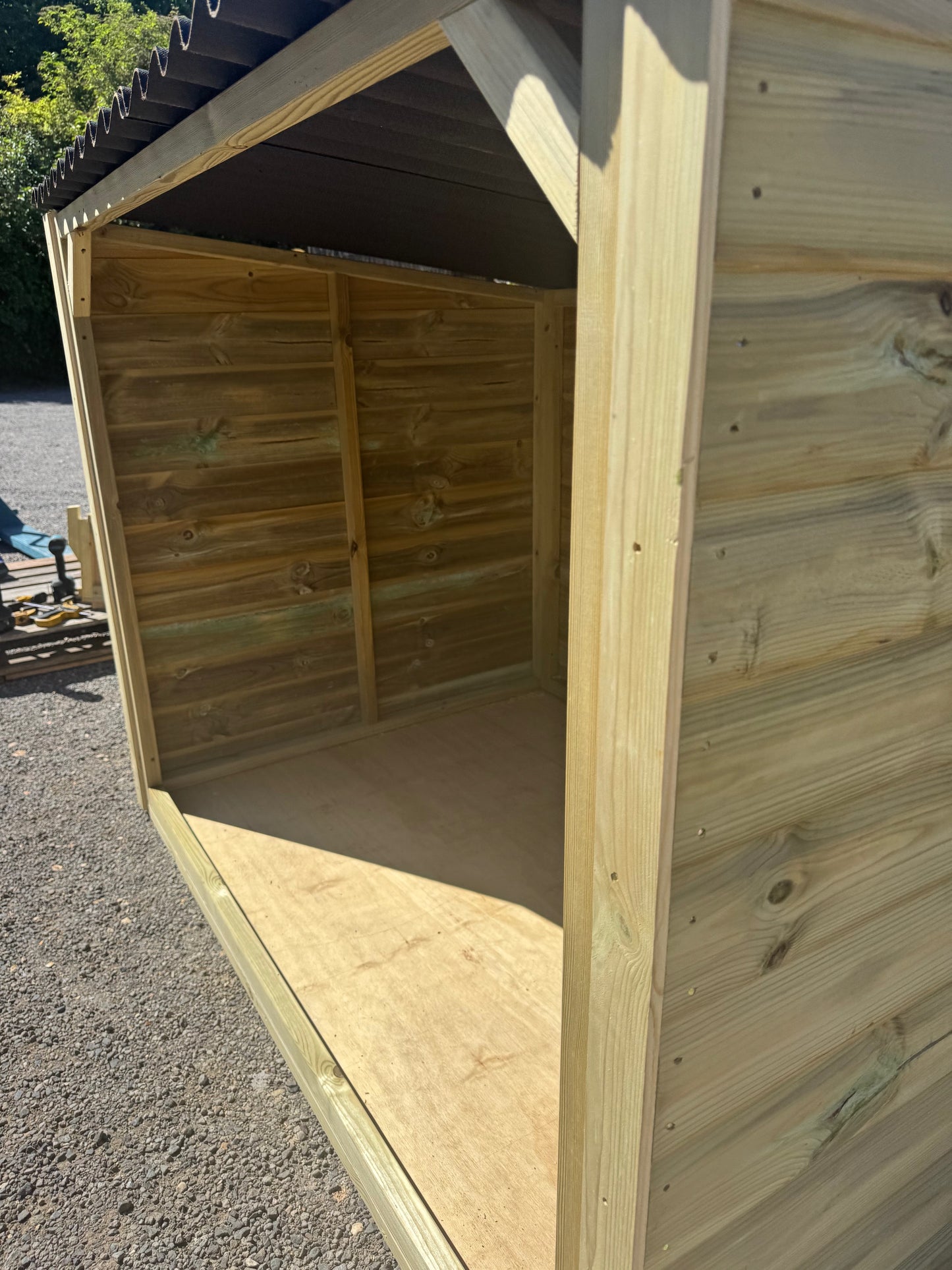 Premium Timber Log Store