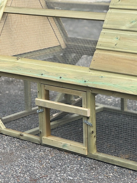 Rabbit House with Run | 6ft x 3ft