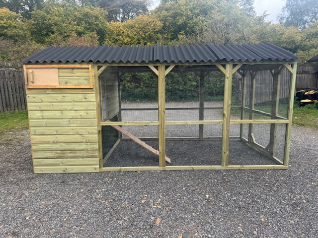 Vyse Arks Chicken House with Run