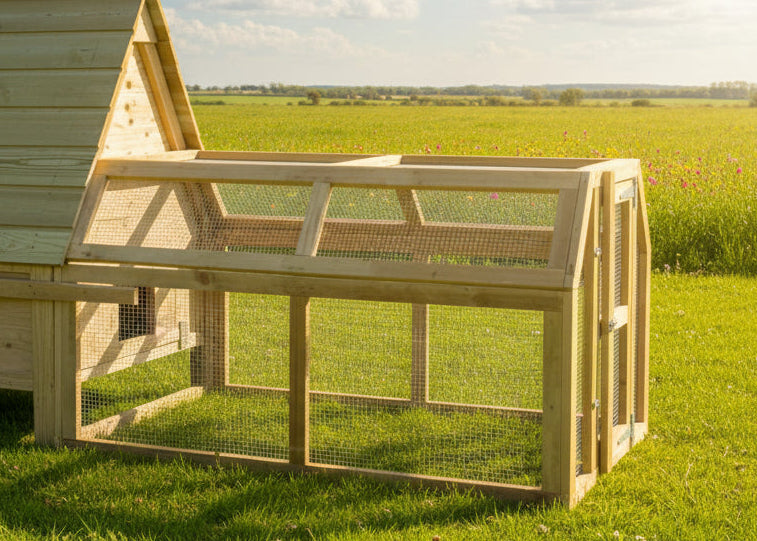 6ft Run Compatible with VA Swiss Chalet Style Chicken Houses