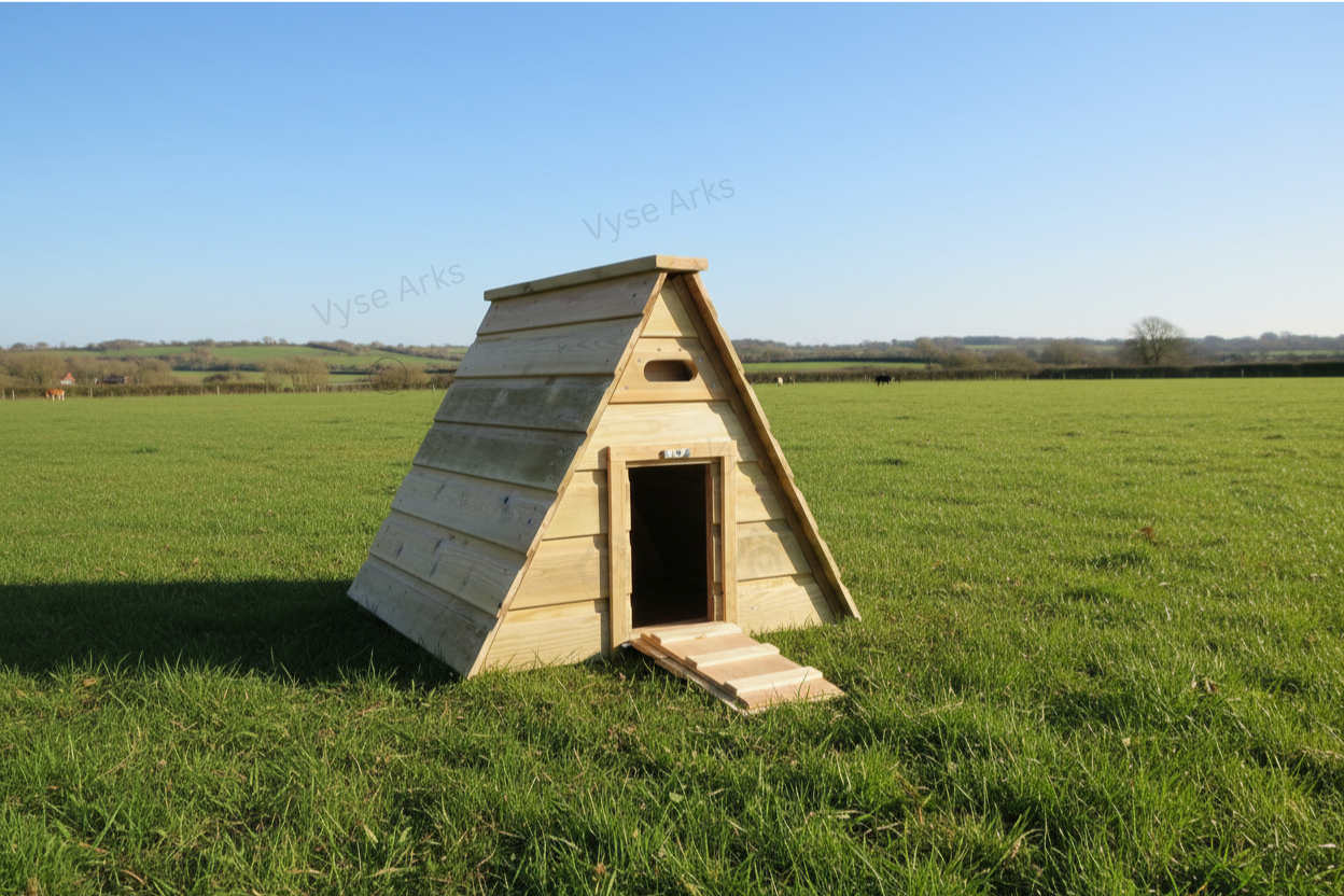 Large Duck Ark with Drop Down Ramp | 4ft x 3ft