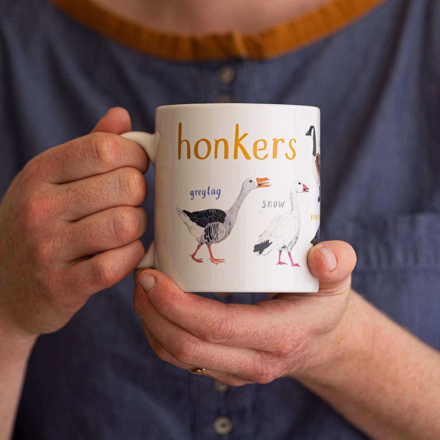 Honkers Ceramic Bird Pun Mug
