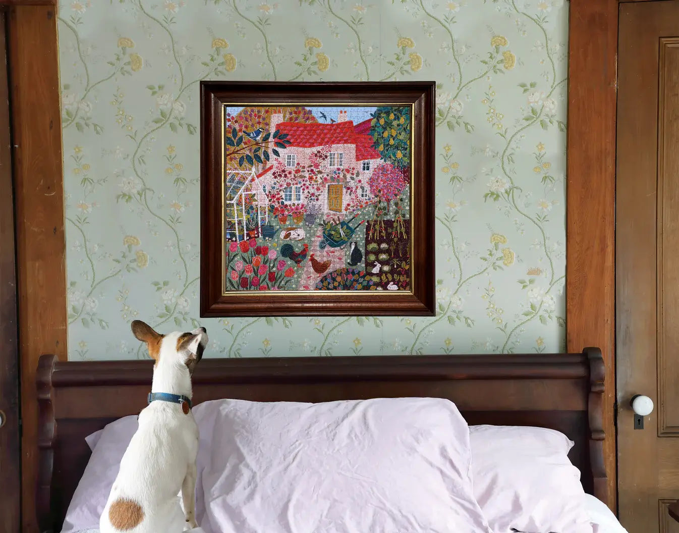 Eeboo | English Cottage 1000 pc Sq Puzzle