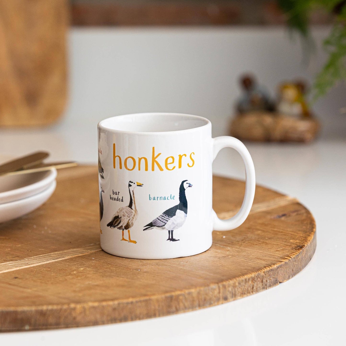 Honkers Ceramic Bird Pun Mug
