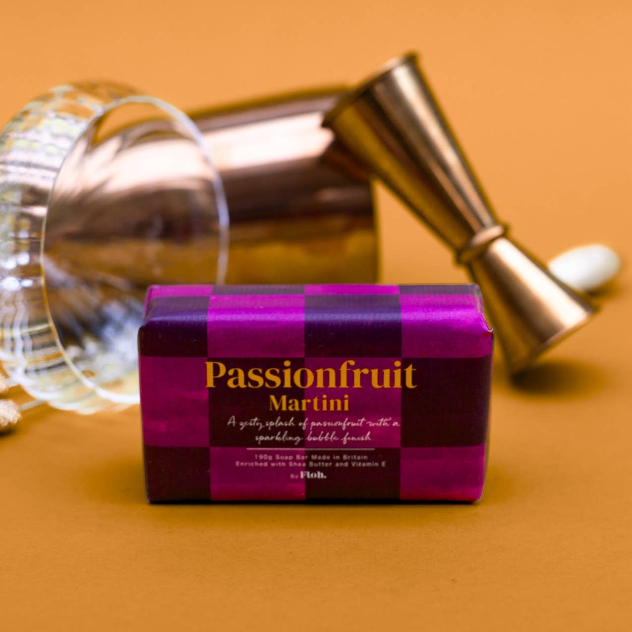 Passionfruit Martini Soap | Soap Bar Enriched with Shea butter | Toasted Crumpet