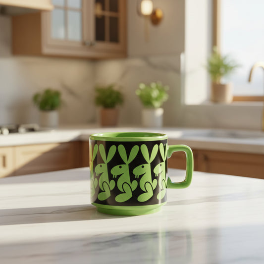 Magpie x Hornsea Mug - Rabbit Design